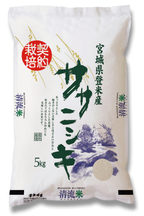 【新米】 令和5年 宮城県 登米産 ササニシキ　白米 5Kg